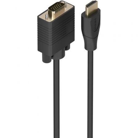 Cable Conversor Aisens A122-1012 SVGA Macho/ HDMI Macho/ 2m/ Negro_0