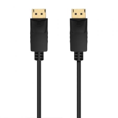Cable DisplayPort 1.2 Macho - Macho 2m Preto 4K Aisens A124-0740/ Até 5W/ 2300Mbps