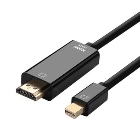 Cabo Conversor AISENS A125-0361 / Mini DisplayPort Macho - HDMI Macho / 2m / Preto