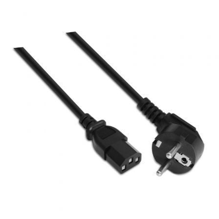 Cabo de Alimentação AISENS / CEE7 Macho - C13 Hembra / Até 1500W / 10m