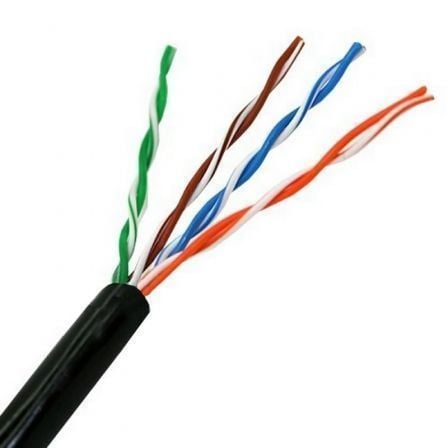 Bobina de Cable RJ45 para Exteriores UTP Aisens A133-0213 Cat.5e/ 305m/ Impermeable/ Negro_0