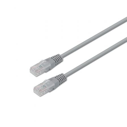 Cable de Red RJ45 AISENS / Cat.6 / 10m / Gris / A135-0271