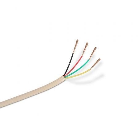 Bobina de Cable de Teléfono Aisens A143-0321 4C/ 100m/ Beige_0