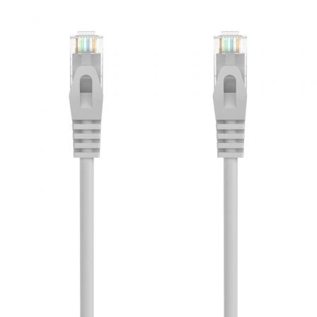 Cabo de Rede AISENS / Cat.6A / 1.5m / Gris / A145-0554