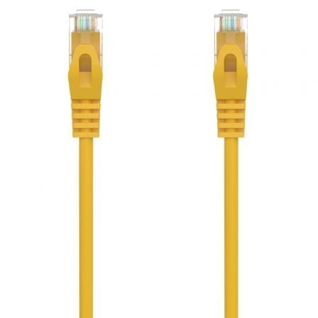 Cabo de Rede AISENS / Cat.6A / LSZH / 2m / Amarelo / A145-0568