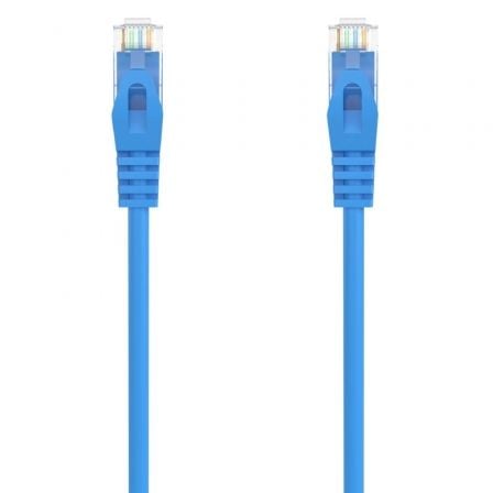 Cable de Red RJ45 AWG24 UTP Aisens A145-0572 Cat.6A/ LSZH/ 50cm/ Azul_0