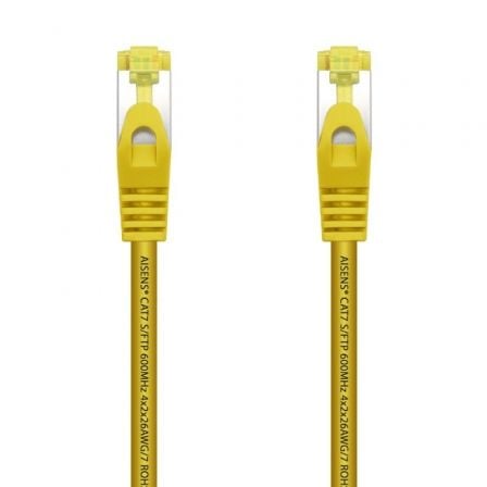 Cable de Red RJ45 SFTP Aisens A146-0472 Cat.7/ 25cm/ Amarillo_0