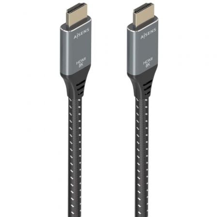 Cable HDMI 2.1 8K Aisens A150-0877/ HDMI Macho - HDMI Macho/ 7m/ Gris y Negro_0