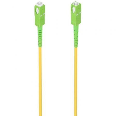 Cable de Fibra Óptica G657A2 3.0 9/125 SMF Aisens A152-0980/ LSZH/ 2m/ Amarillo_0