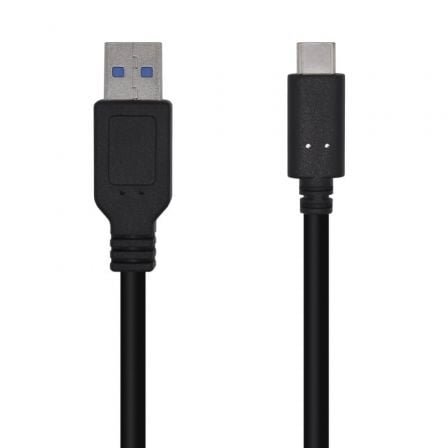 Cabo USB 3.1 Tipo-C AISENS / 1.5m / Preto / A107-0450