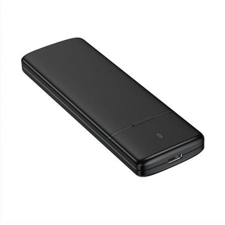 Caja Externa para Disco SSD M.2 SATA/NVMe Aisens ASM2-001B/ USB 3.1/ Sin tornillos_0