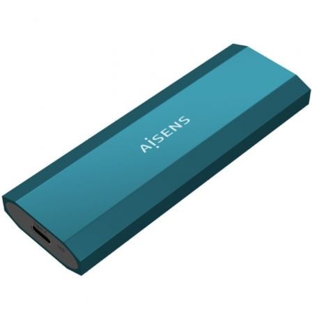 Caja Externa para Disco SSD M.2 SATA/NVMe Aisens ASM2-019BLU/ USB 3.1/ Sin tornillos_0