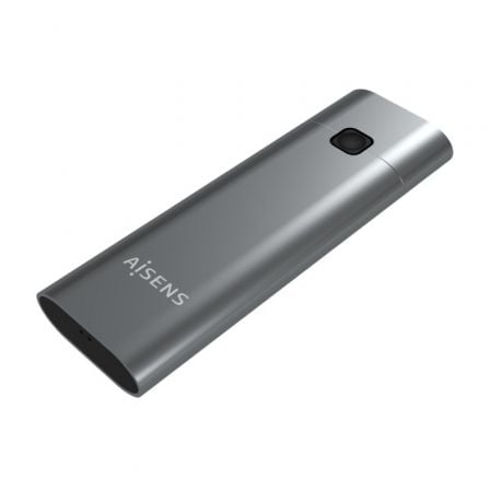 Caja Externa para Disco SSD M.2 NVMe Aisens ASM2-021GR/ USB 3.1 Gen2/ Sin Tornillos_0