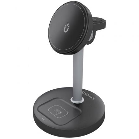 Base de carga Inalámbrica Aisens ASCH-15W3WC066-BK/ 15W/ Negro_0