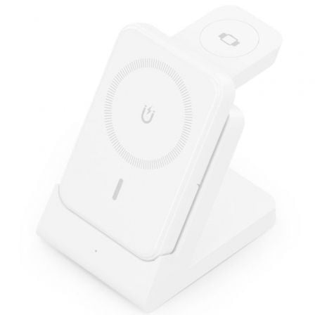 Base de carga Inalámbrica Aisens ASCH-15W4WC063-W/ 15W/ Blanco_0