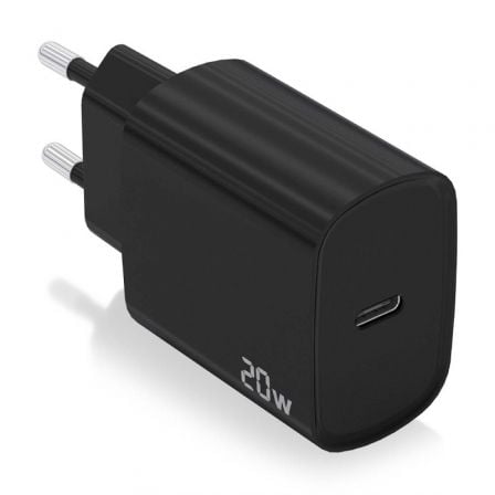 Cargador de Pared Aisens A110-0753/ 1xUSB Tipo-C/ 20W_0