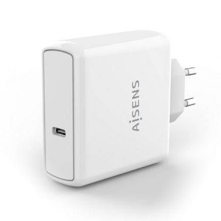 Cargador de Pared Aisens ASCH-1PD60-W/ 1xUSB Tipo-C/ 60W_0