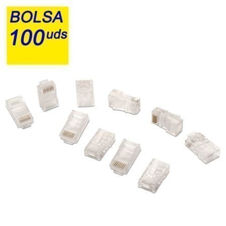 Conectores RJ45 AISENS / Cat.5e / 100 uds / A138-0292