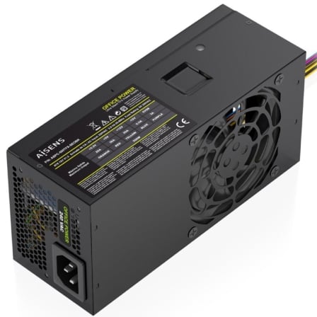 Fuente de Alimentación TFX Aisens ASPC-500TFX-SEOBK/ 500W/ Ventilador 8cm_0