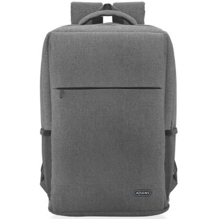 Mochila Aisens ASBG-BP081-GR para Portátiles hasta 17"/ Gris_0