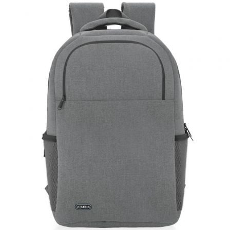 Mochila Aisens Premium ASBG-BP083-GR para Portátiles hasta 15.6"/ Gris_0