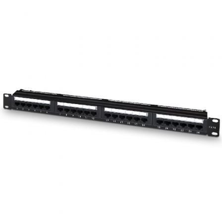 Patch Panel Aisens A141-0509/ 24 Puertos/ Cat.6/ Altura 1U/ Gestión de Cables_0