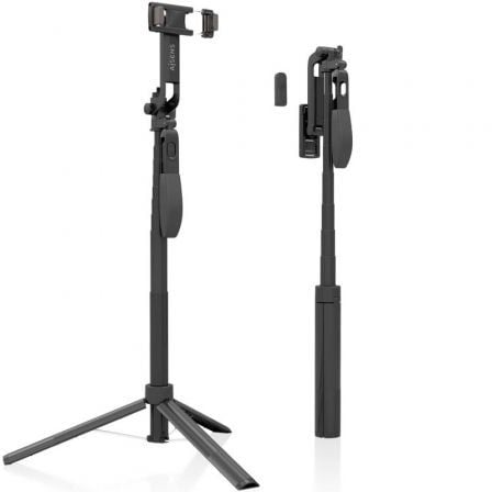 Palo para Selfie + Trípode Aisens SS01ST-299/ Negro_0