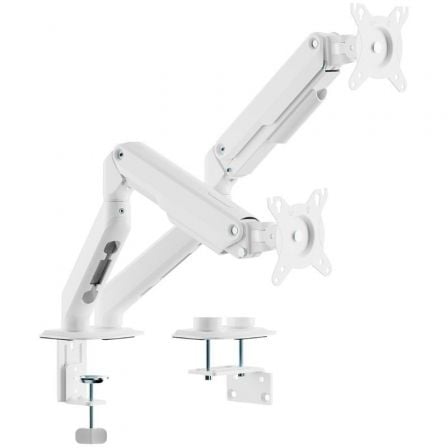 Soporte de Mesa con Contrapeso para 2 Monitores Aisens DT32TSR-439/ Giratorio/ Inclinable/ hasta 9kg_0