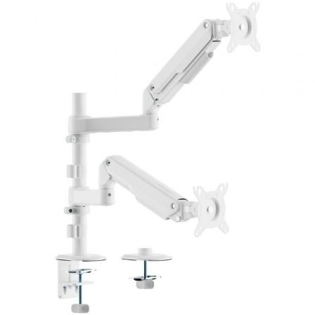 Soporte de Mesa con Contrapeso para 2 Monitores Aisens DT32TSR-441/ Giratorio/ Inclinable/ hasta 9kg_0
