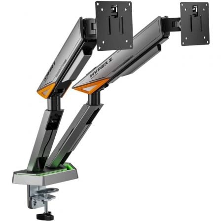 Soporte Gaming para Monitor Aisens DT38TSRRGB-349/ hasta 16kg_0