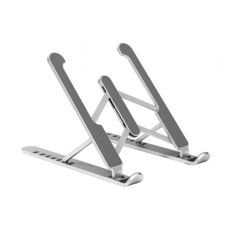 Soporte Aisens LPS1M-099 para Portátiles/ Tablets hasta 15"/ Plata_0