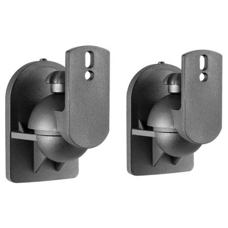 Soporte de Pared Giratorio/ Inclinable Aisens SPK06U-423 para Altavoces/ hasta 3.5kg_0