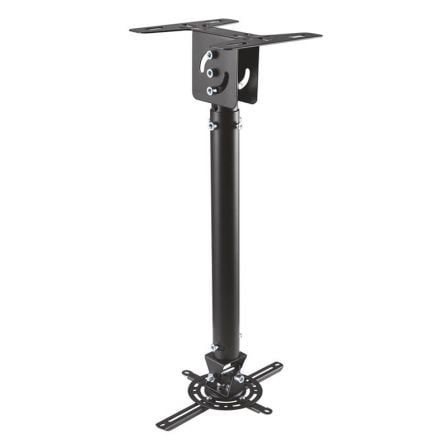 Suporte de Tecto Aisens / Giratório-Inclinável-Extensível / Até 20kg / Preto / CP02TSRE-051
