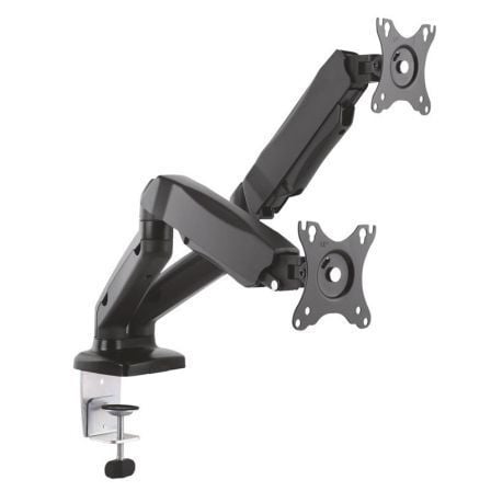 Suporte para 2 Monitores AISENS / Preto / DT27TSR-045