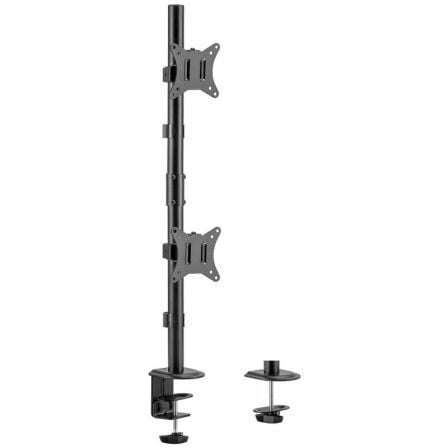 Soporte para 2 Monitores AISENS / Preto / DT32TSR-229