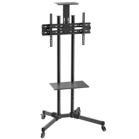Soporte de Suelo Inclinable con Ruedas Aisens FT70TE-035 para TV de 37-70"/ hasta 50kg_0