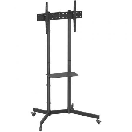 Soporte de Suelo Inclinable con Ruedas Aisens FT70TE-333 para TV 37"-70"/ hasta 45kg_0