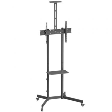 Soporte de Suelo Inclinable con Ruedas/ Soporte de Cámara Aisens FT70TE-335 para TV 37"-70"/ hasta 45kg_0