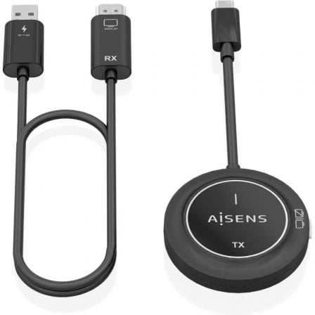 AISENS ASWL-H2KC30M003-BK extensor audio/video Transmisor y receptor de señales AV_0