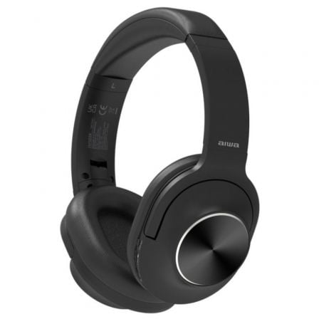 Auriculares Inalámbricos Aiwa HST-220BT/BK/ con Micrófono/ Bluetooth/ Negros_0