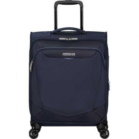 Maleta de Cabina American Tourister SummerRide Spinner 55cm/ 55x40x23cm/ 4 Ruedas/ Azul Marino_0