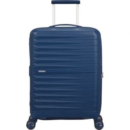 Maleta de Cabina American Tourister FastForward Spinner Expansible 55cm/ 55x40x23cm/ 4 Ruedas/ Azul Marino_0