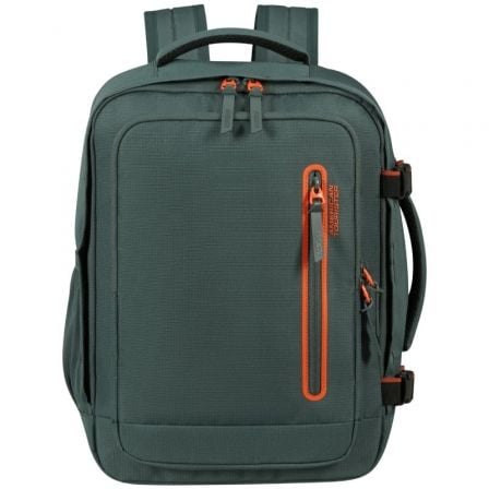 Mochila American Tourister Take2cabin S/M para Portátiles hasta 15.6"/ 26.5L/ Verde Oscuro_0