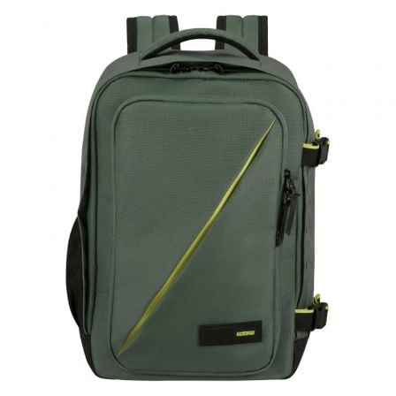 Mochila American Tourister Take2cabin S/ Capacidad 24.2L/ Verde_0