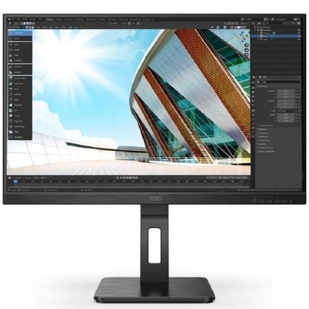 Monitor AOC 27P2Q / 27' / Full HD / Multimedia / Regulável em altura / Preto