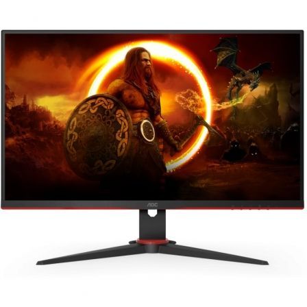 Monitor Gaming AOC / 27' / QHD / 1ms / 144Hz / VA / Preto e Vermelho / AOC-M_Q27G2E_BK