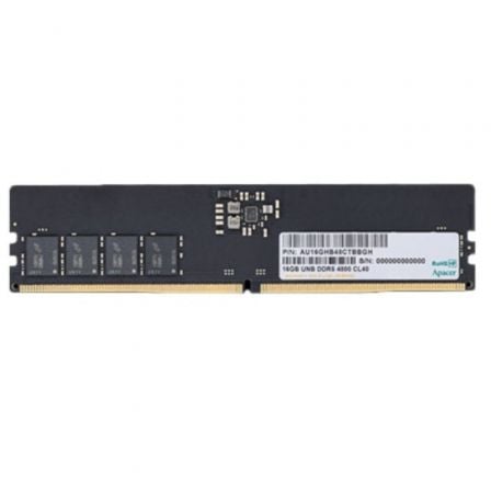 Memoria RAM Apacer AU16GHB56CVBBGH 16GB/ DDR5/ 5600MHz/ 1.1V/ CL46/ DIMM_0