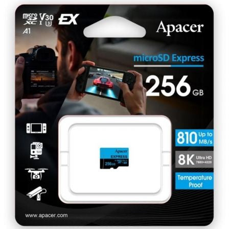 Tarjeta de Memoria Apacer 256GB UHS-I/ Clase 10/ 810MBs_0