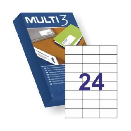 Etiquetas Adhesivas Apli Multi3 10518/ 70 x 37mm/ 500 Hojas_0