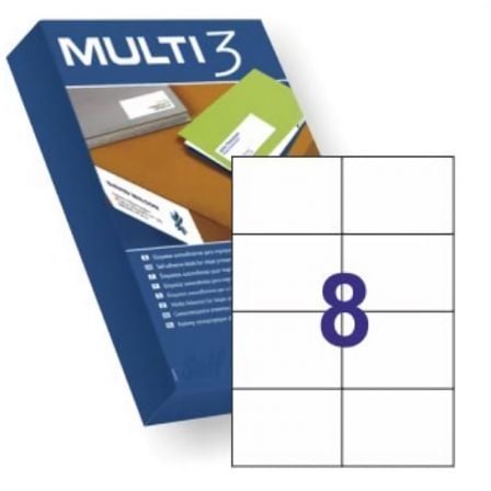 Etiquetas Adhesivas Apli Multi3 10530/ 105 x 74mm/ 500 Hojas_0